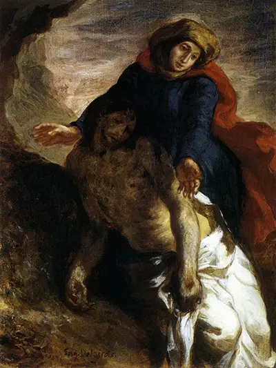 Pieta Eugene Delacroix